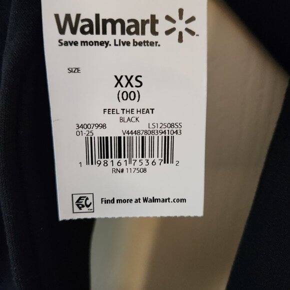 Feel The Heat Retro Graphic Sweatshirt XXS Wound Up Black Polyester/Rayon Blend - Picture 4 of 7